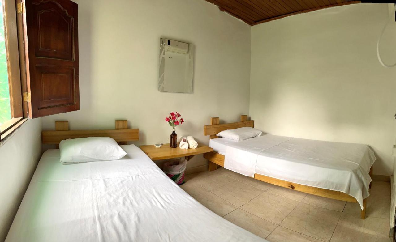 Ecohostal Palmares Del Rio Guachaca Exteriör bild